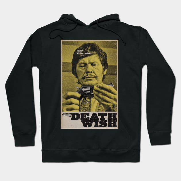 Death Wish Movie Poster Tee Hoodie by trevorduntposterdesign